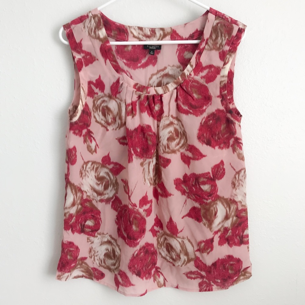 Talbots // silk blouse